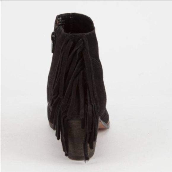 Black suede boots brand new size 7.5 - Picture 5 of 7